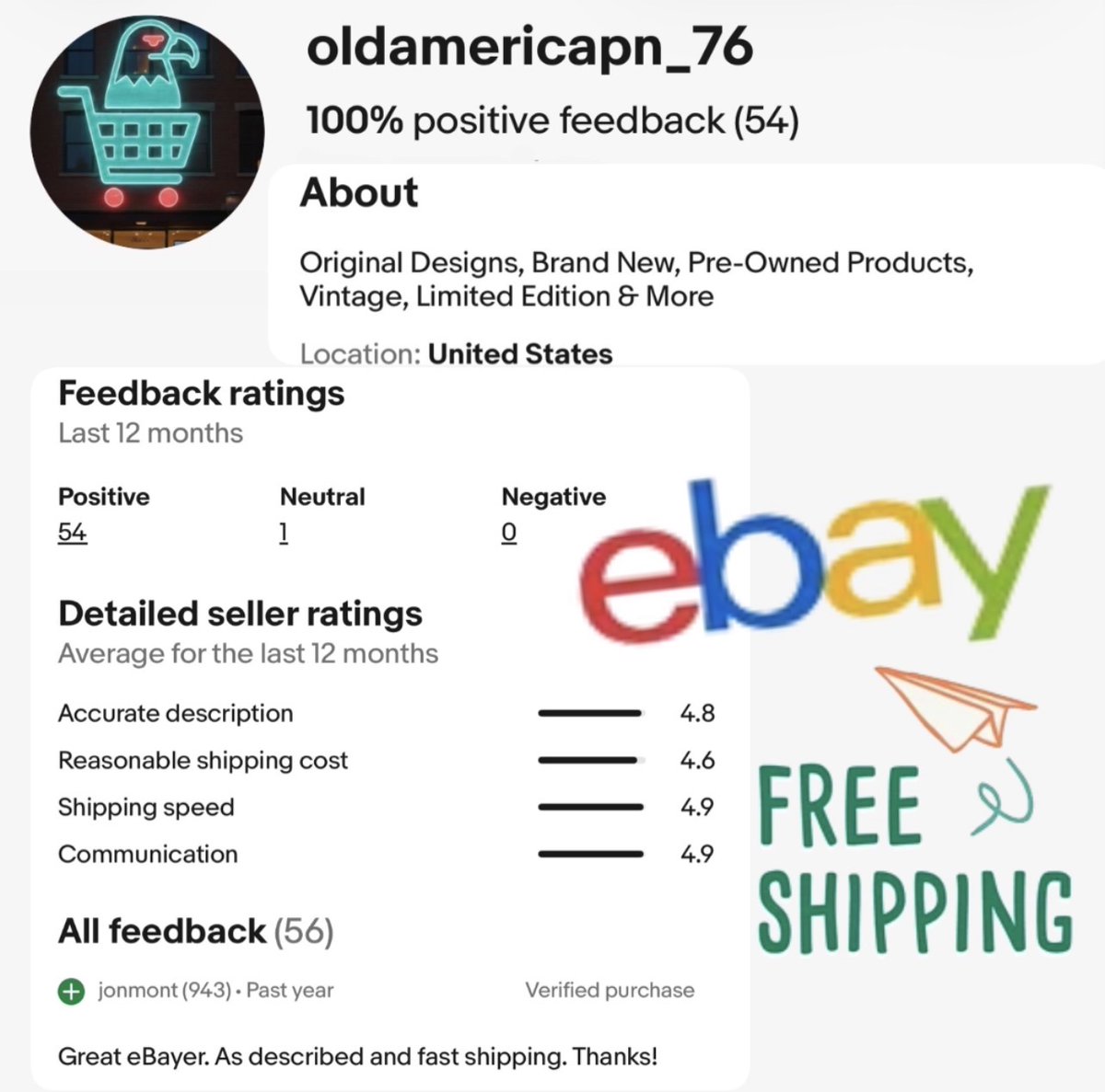 Eric_Viteri's tweet image. ebay.com/usr/oldamerica…? #ebay #ebaystore #freeshipping #worldwideshipping #onlineshopping