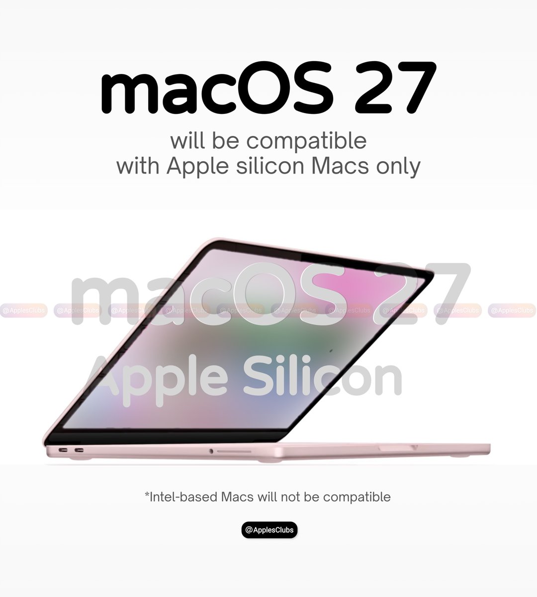 Apple Club tweet media