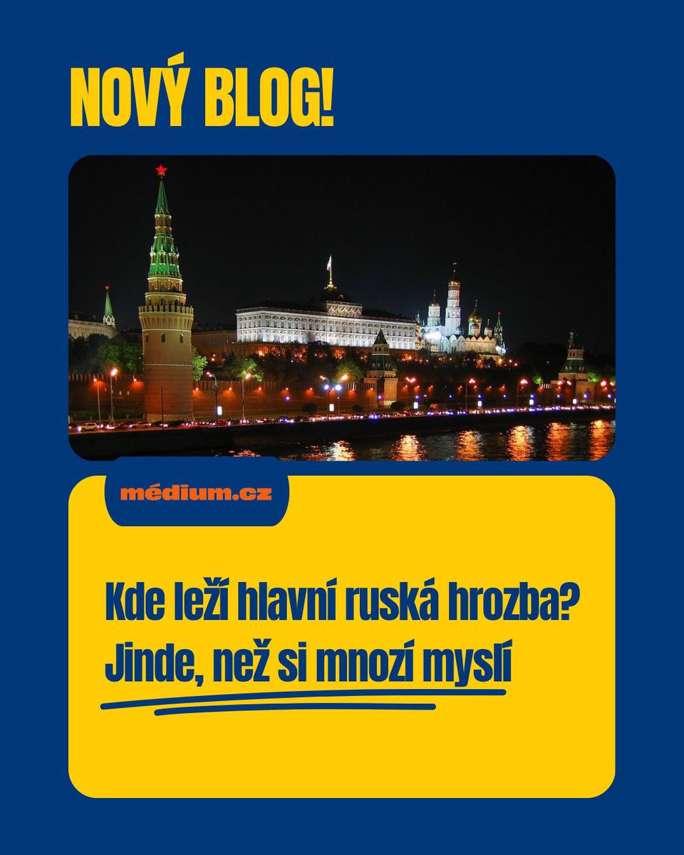 TomasZdechovsky's tweet image. Rusko se nevzdalo myšlenky obnovit rozsah svého vlivu ze sovětských dob a rozumí jen síle. Vezme to v úvahu i vláda @AndrejBabis? Zatím to tak vůbec nevypadá, když nedokáže vynaložit ani 2 %, která byla v rámci NATO dohodnutá už v roce 2014! #blog