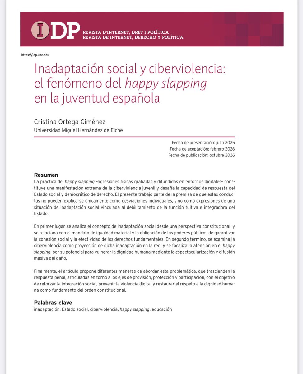 Cristina Ortega Giménez tweet media