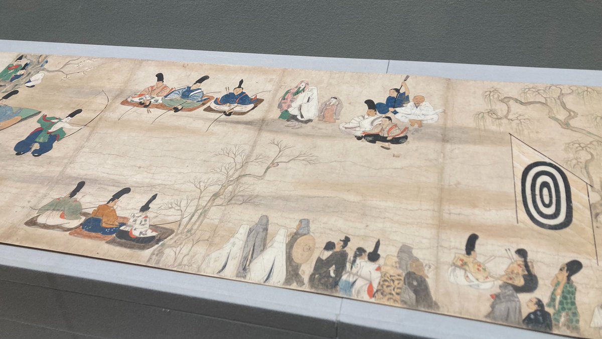 巻替しました！国宝《北野天神縁起絵巻（承久本）》】5月5日～17日は 