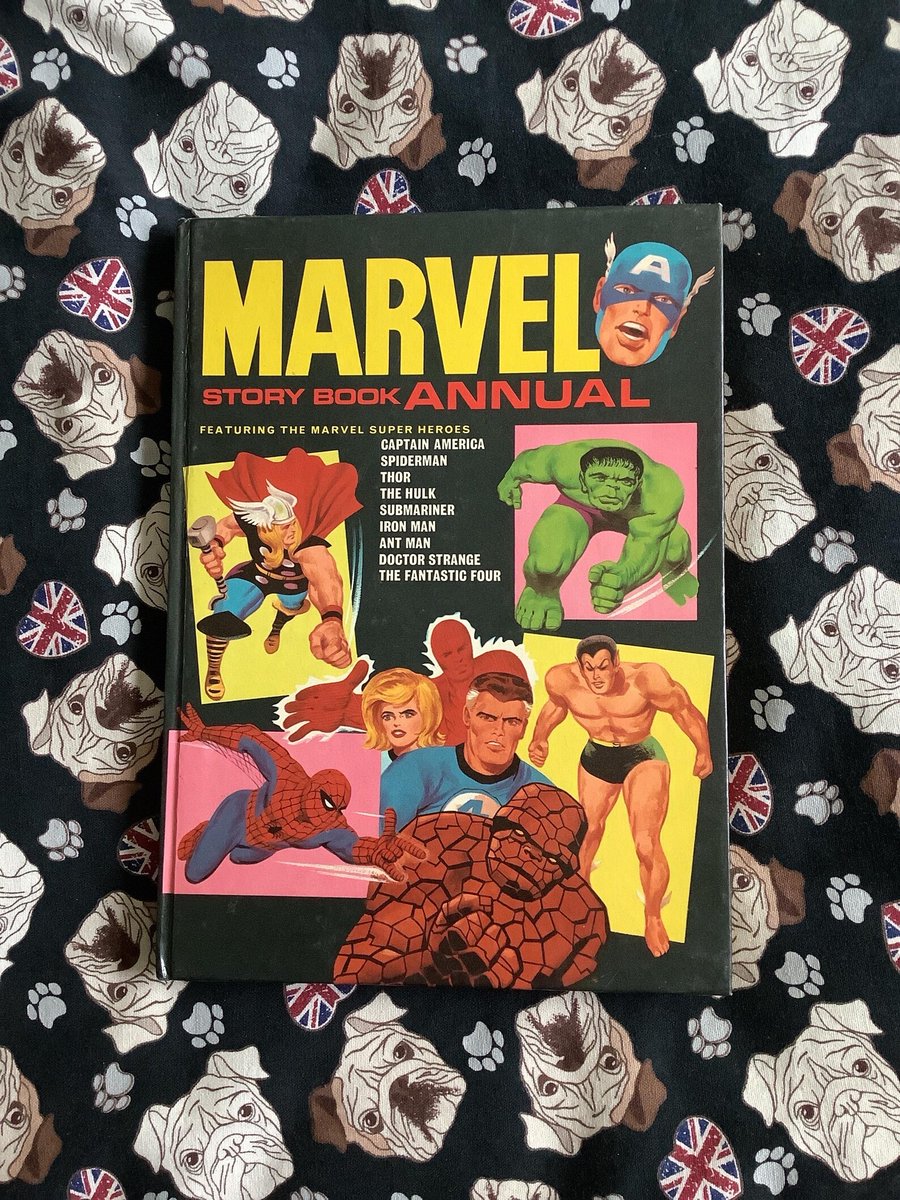 WatsonsVintage's tweet image. NEW LISTING - The Illustrations in this book are FANTASTIC. EXTREMELY RARE Vintage 1967 'Marvel Story Book Annual' in Hardback - Nostalgic Marvel Super Heroes Fan Gift - FABULOUS Comic Book Fan Gift etsy.me/4twNrgB via @Etsy #VintageBooks #1967Annual #Marvel #SuperHeroes
