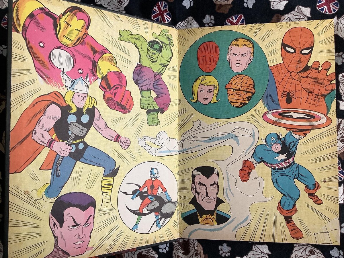 WatsonsVintage's tweet image. NEW LISTING - The Illustrations in this book are FANTASTIC. EXTREMELY RARE Vintage 1967 'Marvel Story Book Annual' in Hardback - Nostalgic Marvel Super Heroes Fan Gift - FABULOUS Comic Book Fan Gift etsy.me/4twNrgB via @Etsy #VintageBooks #1967Annual #Marvel #SuperHeroes