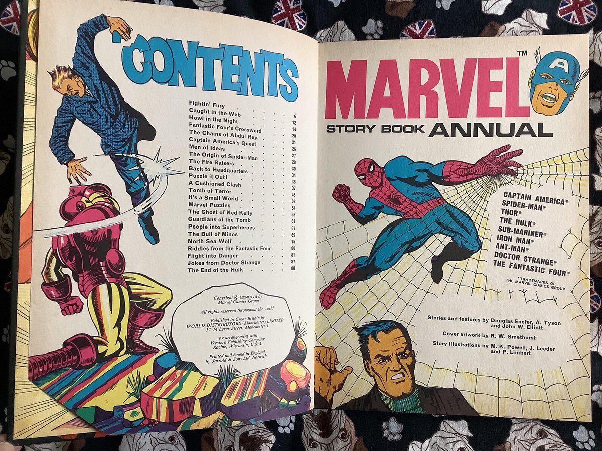 WatsonsVintage's tweet image. NEW LISTING - The Illustrations in this book are FANTASTIC. EXTREMELY RARE Vintage 1967 'Marvel Story Book Annual' in Hardback - Nostalgic Marvel Super Heroes Fan Gift - FABULOUS Comic Book Fan Gift etsy.me/4twNrgB via @Etsy #VintageBooks #1967Annual #Marvel #SuperHeroes