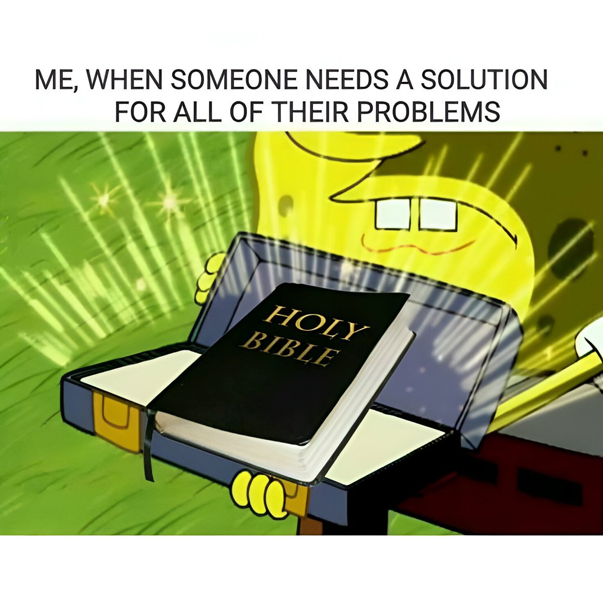 Truth_matters20's tweet photo. The solution to your problems is the Bible.

Read it and believe it. https://t.co/W8YsMT0VDD