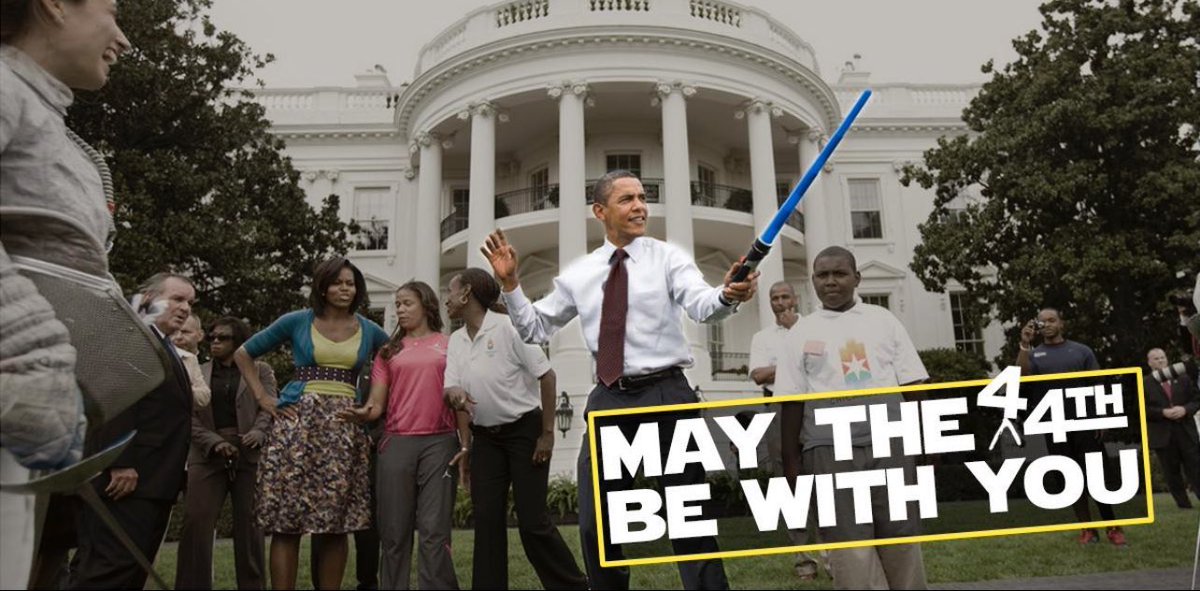 PrezWisdom's tweet image. In December 2015 President Barack Obama 🇺🇸 hosted a screening of "Star Wars: The Force Awakens" for families who lost loved ones in the War in Iraq

#POTUS

#StarWars #MayThe4thBeWithYou