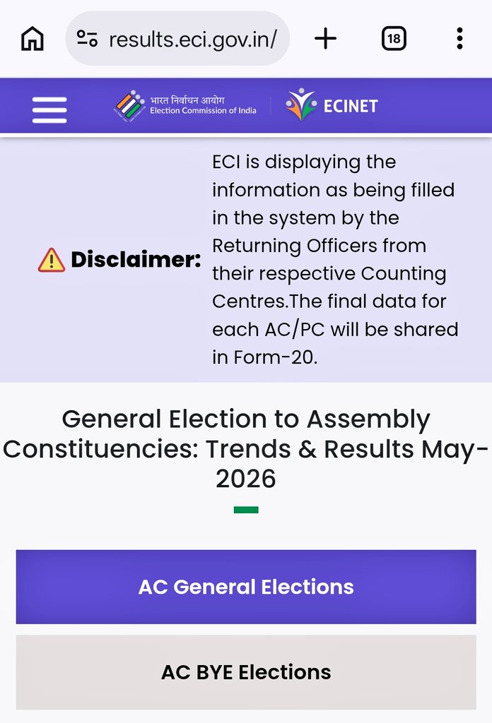Election Commission of India tweet media