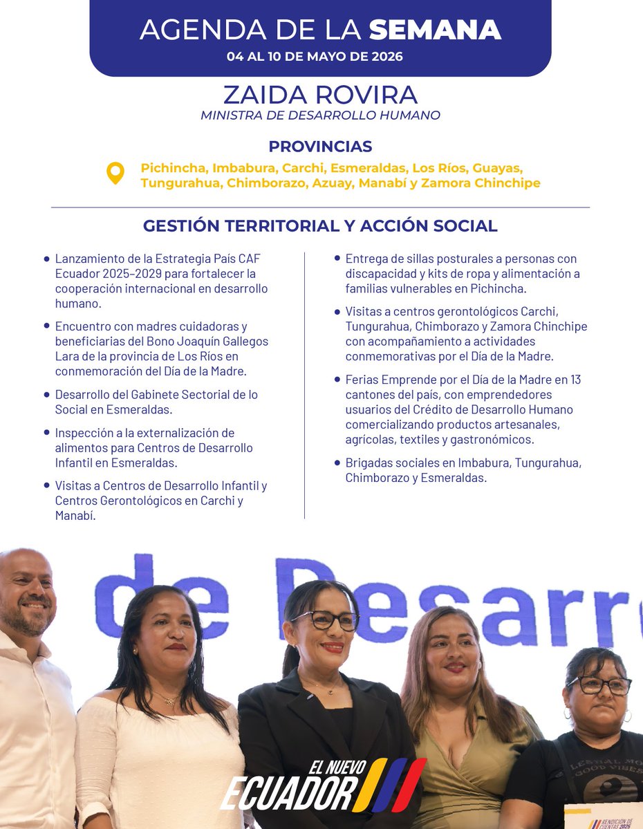 Ministerio de Desarrollo Humano 🇪🇨 tweet media