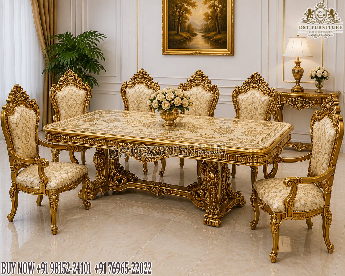 DstFurniture's tweet photo. #Imperial #Baroque #Inspired #Teak #Wood #Dining #Furniture #Set
#DiningroomFurniture #DiningSet #Dining #woodendiningtable #EightSeaterDining #Wholesale #Chairs #DstExports #supplier #CustomDiningSet
#Canada
📱+9186753-33339📷dstexports28@gmail.com
https://t.co/9tNHUwYouP https://t.co/yhEfuhO3Rj