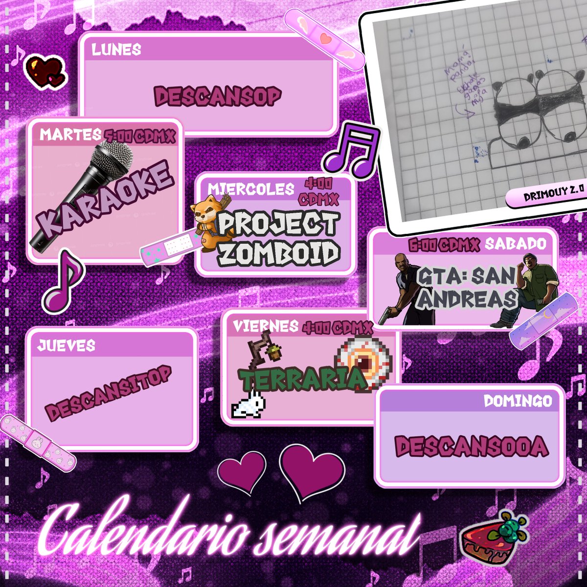 akapi_ch's tweet photo. PIU PIUPIUUU ha llegado el dia de que mis wachiporis agenden HAGAN SUS TIEMPOS
porque esta semana andamos de aves cantoras PERO tambien andamos estrenando juego
listoos???????????????????? PORQUE YO YA ESTOY AA
🎨: #akapiART 📷: #akapiplip 🤡:#akapijajas https://t.co/fEqpMKFQkB