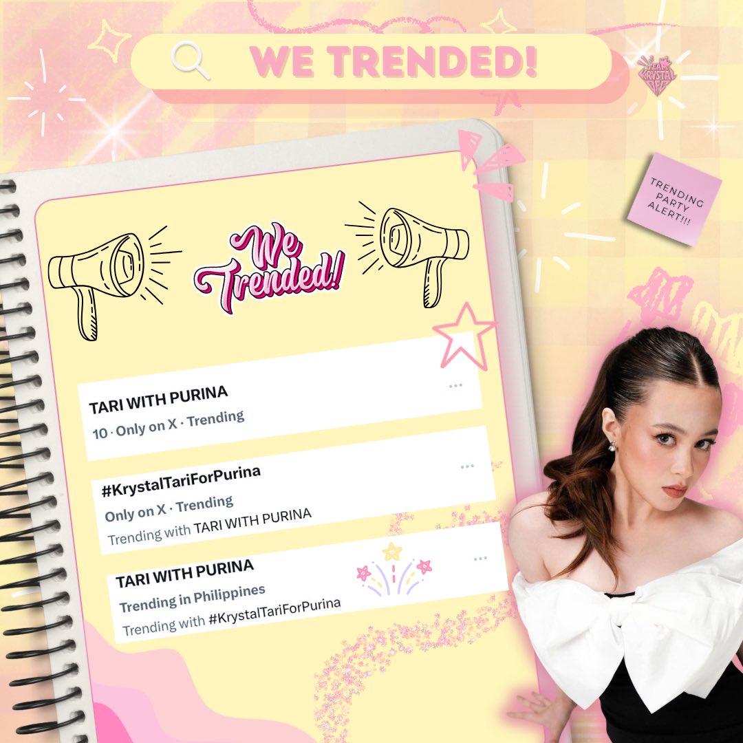 TEAM KRYSTAL TRENDSETTER tweet media