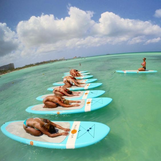 NOT_CFJ's tweet image. SUP Yoga Oahu:
yogafloats.com
When we get onto the water, we will incorporate a mindful flow in modified sun salutations and work on various standing poses while learning how to adjust our yoga practice to the water.

808.585.1917 @YogaFloats  #Hawaii🤙