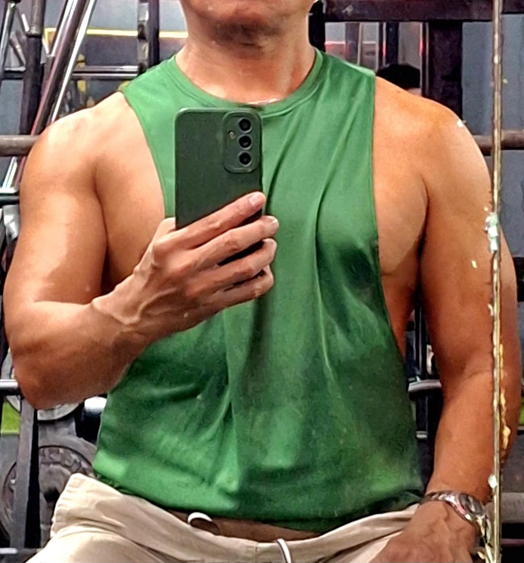 Uragon58Dad's tweet image. Ang Pagbabalik...
°May 4, 2026 °Sunog Sa Swimming
°Senior Citizen °Chinito
#wholebody #gym #tan
