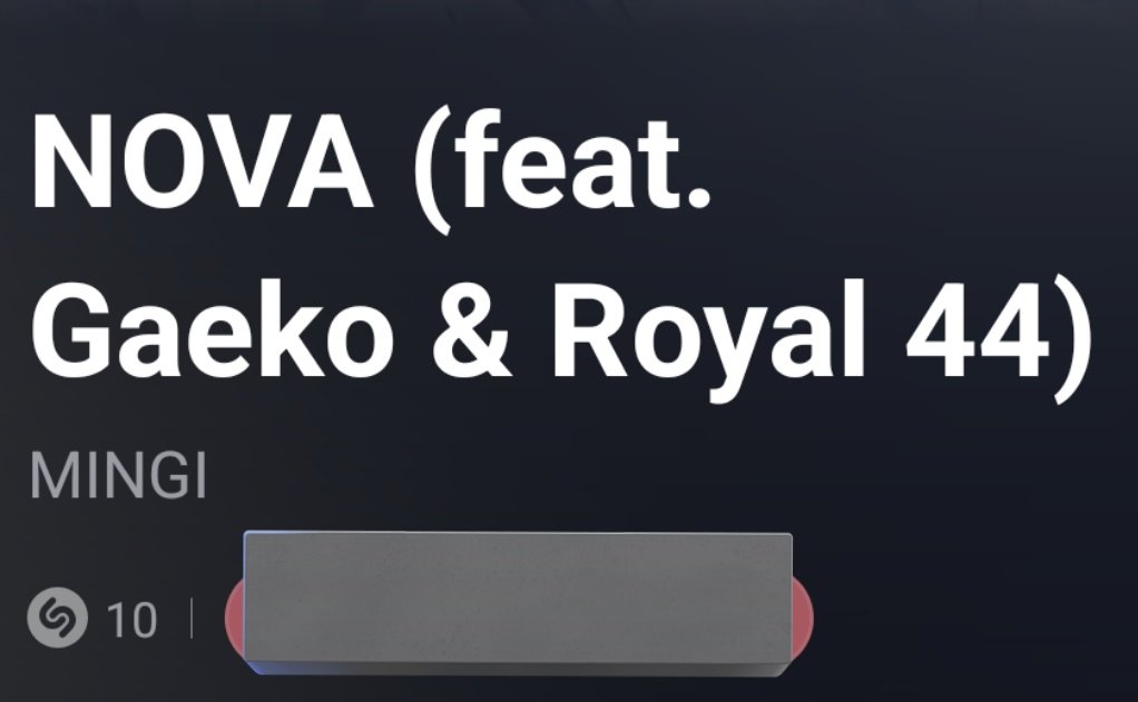1024Shazam's tweet image. You can now Shazam "NOVA" by Mingi feat Gaeko and Royal 44!

 #NOVA #MINGI #민기 #FIX_OFF #Desire_Project_ORIGIN
