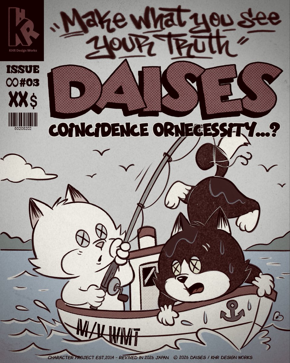 daises_official's tweet photo. Make what you see your truth.

Coincidence or necessity...?

#rubberhoseart #darkcartoon #modernpopart #DAISES #everyphaseisprecious https://t.co/tN3Mj2FjDz