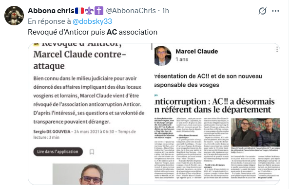 Valouci4's tweet image. Il faut être à un très haut stade de rage désespérée pour se discréditer en cherchant à discréditer. On touche là au sublime dans le ridicule. 
Il aura suffi de quelques minutes pour que ressortent toutes les casseroles de ceux qui sont à la manoeuvre.⬇️#marcelclaude #AC
On ne
