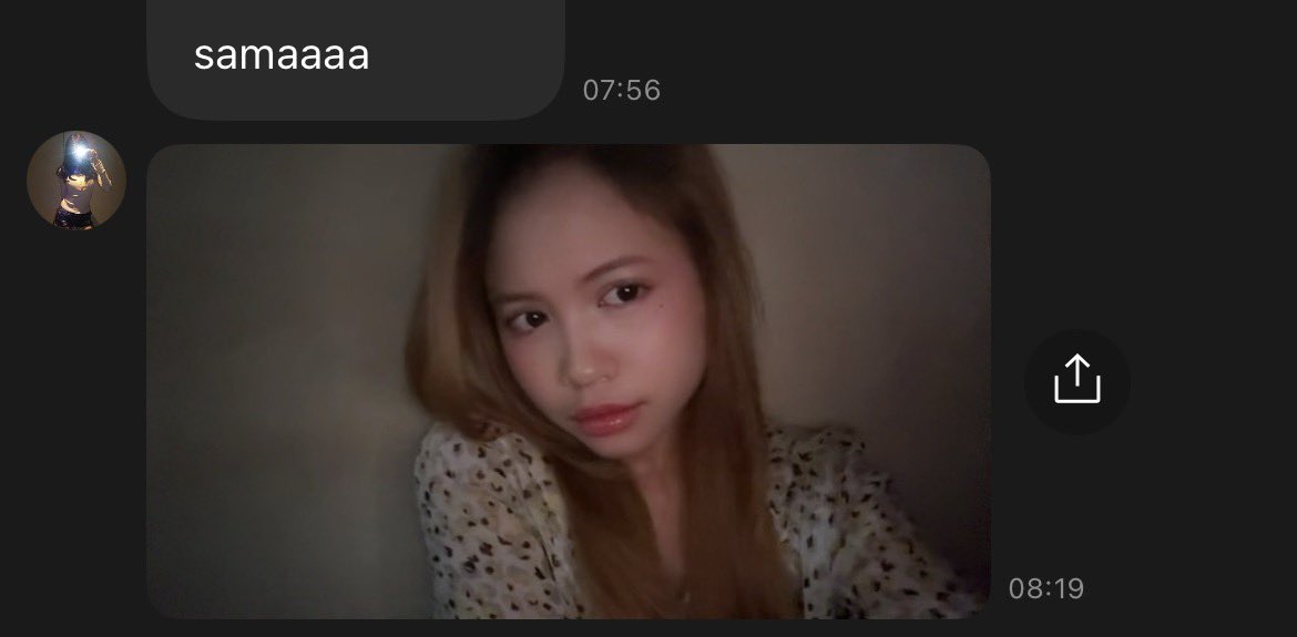bayangin sepagi itu gue dapet pap cantik apa ga langsung pingsan di tempat