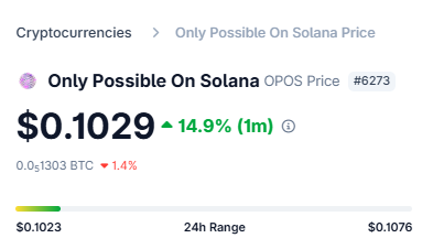 OPOS Finance ✨ tweet media