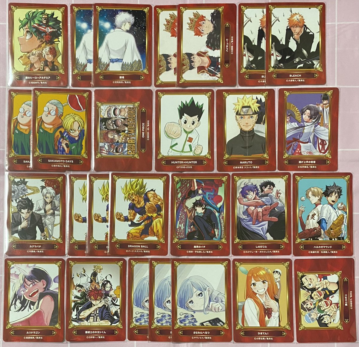 ジャンプフェア 交換 アニメイト 特典 譲｜ヒロアカ 銀魂 ハイキュー