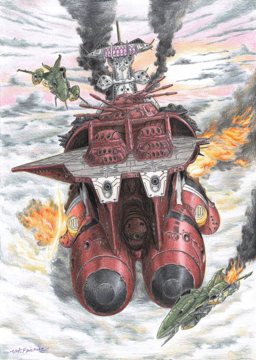 UNCFpicture's tweet photo. しばらく描いてないので過去絵の再掲 https://t.co/6Lbpa79e4v