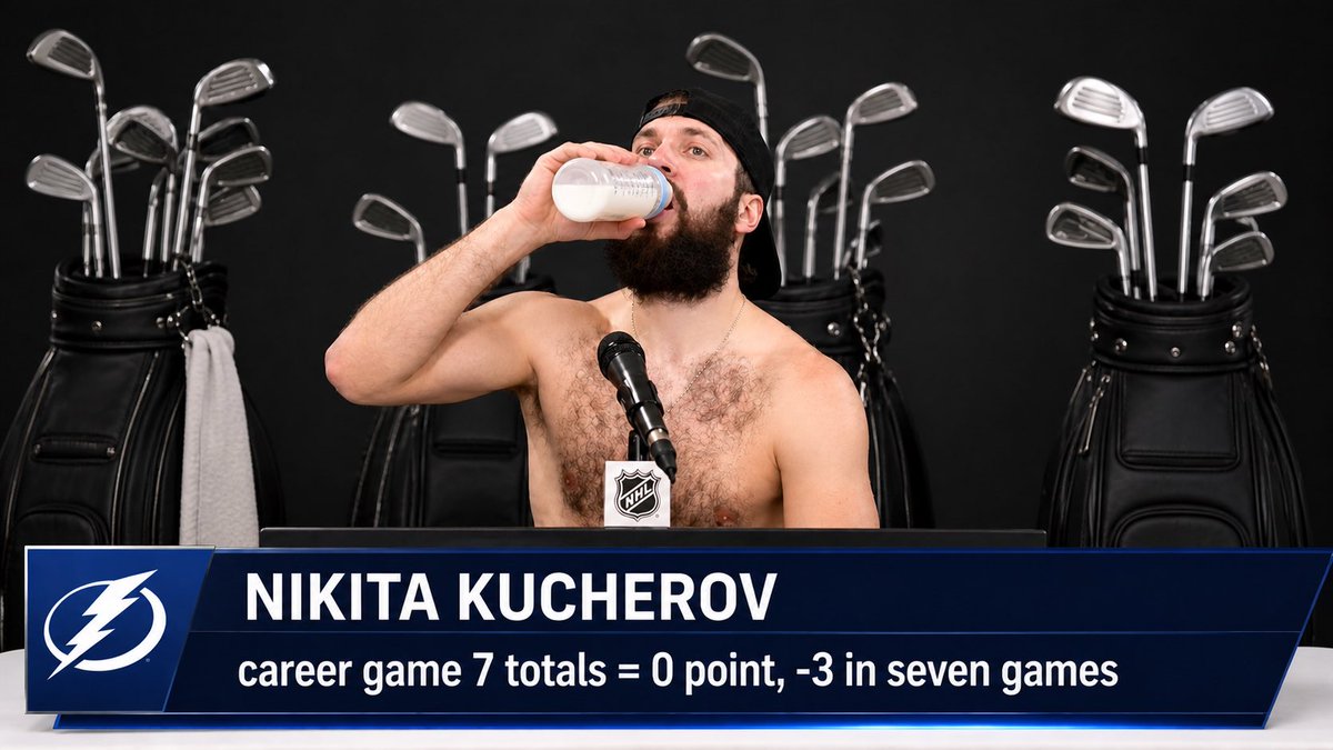 fredericpierre's tweet photo. Happy golfing @86Kucherov !

Signed: Montreal fans, who haven’t forgotten your drunken hateful interview. https://t.co/alvikduPea