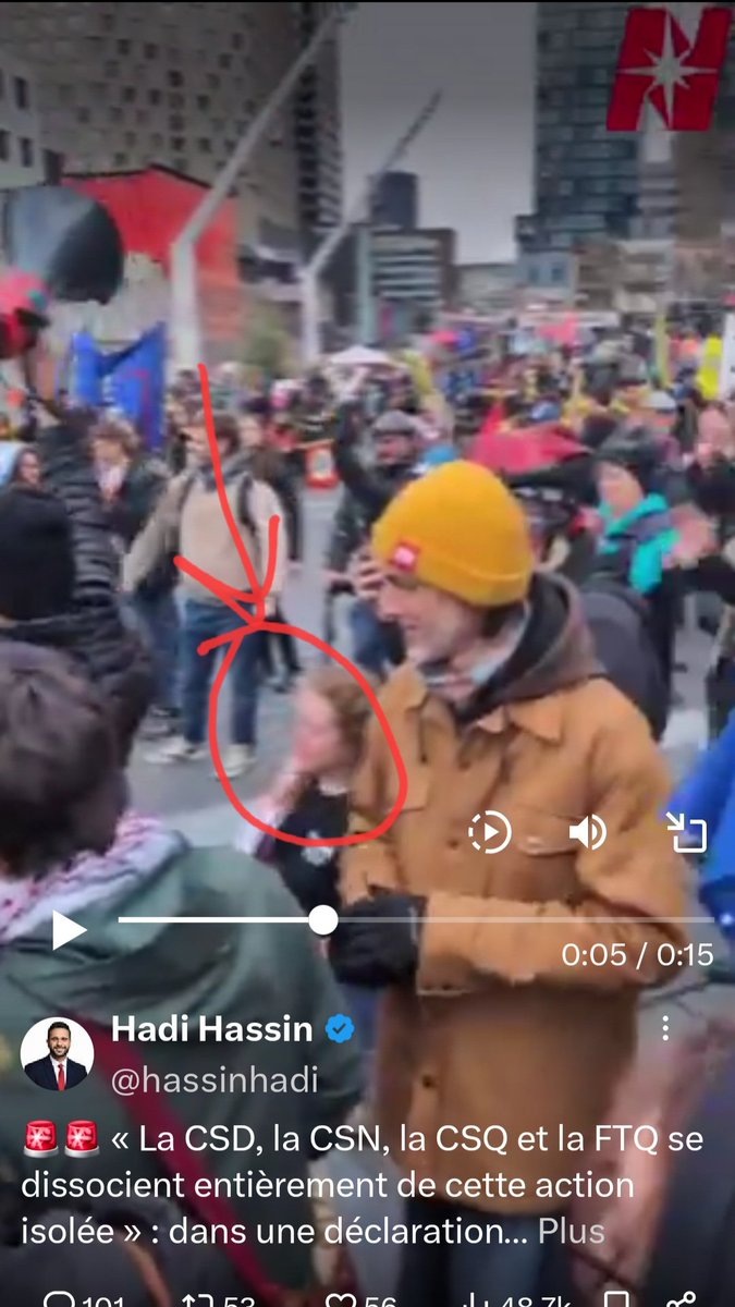 Me rappel que les biens pensants dénonçaient avec vigueur la présence d enfants au convoi des camionneurs...

Personne pour dénoncer la présence d enfants qui assiste a une tête coupé d un ministre ( un meurtre)  pendant une manif syndicale???