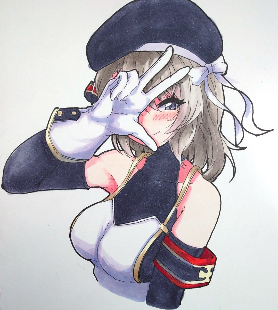 Z23ちゃんです。 #アズールレーン #コピック
