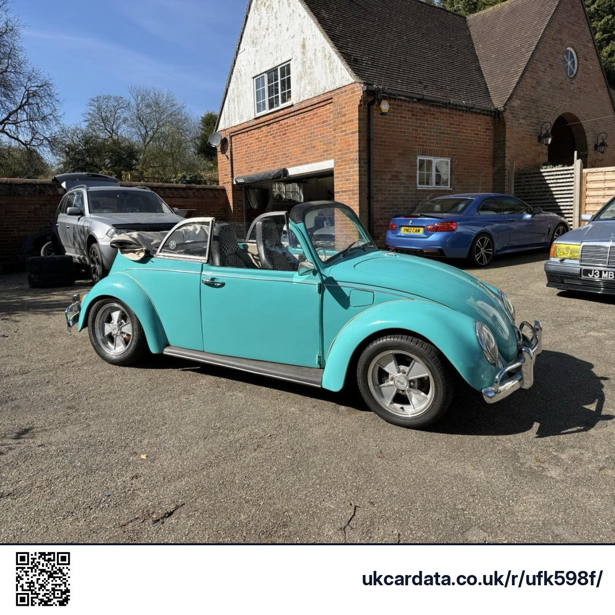 ClassicGermans's tweet image. UFK598F: 57,000 miles in 59 years. Paris conversion, Porsche seats, Cal-look spec. Honest classic that's been loved, needs a bit of TLC. History and MOTs all on site.

ukcardata.co.uk/r/ufk598f/

#Volkswagen #classiccars