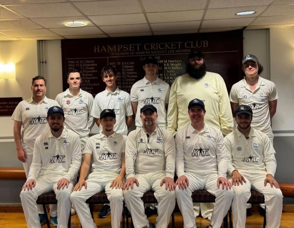 HampsetCC's tweet photo. SPONSOR APPRECIATION POST! 
Our new kit sponsor @TheKitGuy21 is the best in the business, our teams are looking a million dollars in their new kit 
Signed for two seasons 
Thanks Barry and the team for your support! https://t.co/63BlUmKbOw
