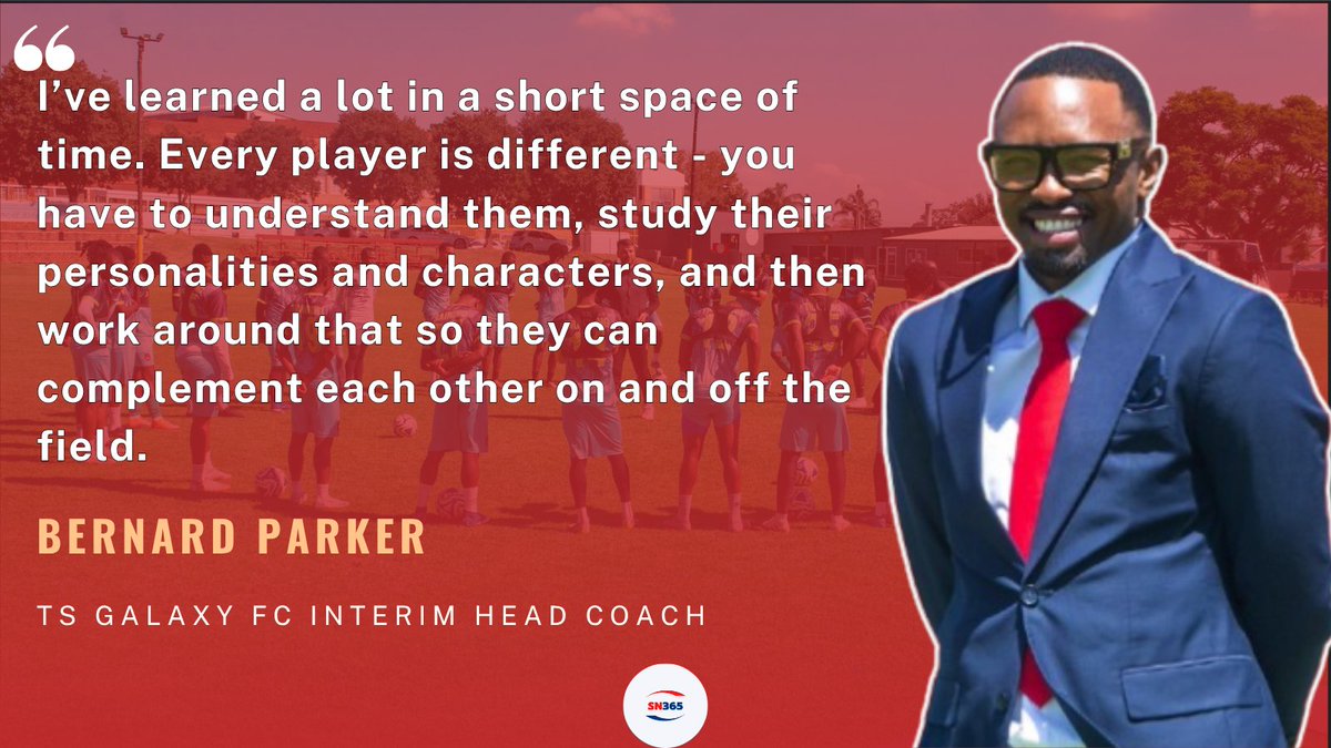 SizaNazo365's tweet photo. Lessons learned, even in defeat. 💭

After stepping into the role just over a week before the final, TS Galaxy interim coach Bernard Parker reflects on a tough 2-1 Nedbank Cup final loss - highlighting the importance of understanding players beyond the pitch.

Growth continues. https://t.co/fEtOhnk6qL