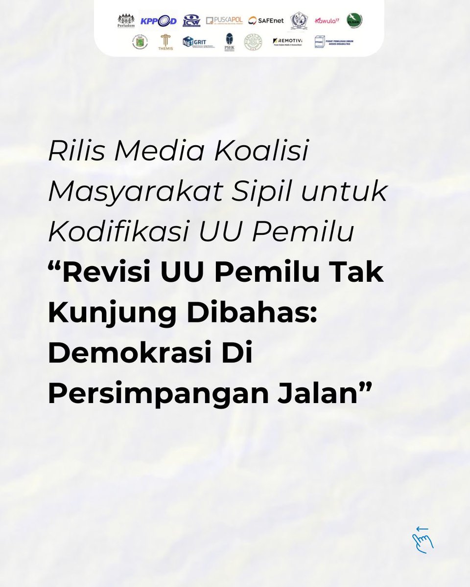 Perludem tweet media