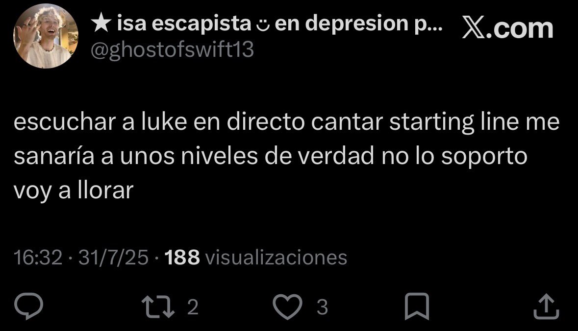★ isa escapista ◡̈ en depresion por 5sos ★ tweet media