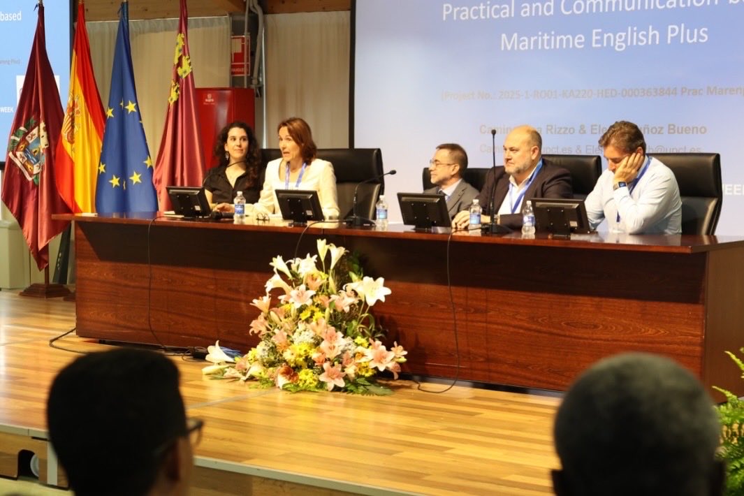 UPCToficial's tweet image. 🌍 Universidades de 22 países participan en la International Staff Week de #UPCT 
🤝 Impulso a la movilidad internacional, el intercambio académico y la I+D+i
🚢 Presentación del proyecto #Erasmus +PraC-Mareng Plus para formación en inglés marítima. 
#International #Investigación