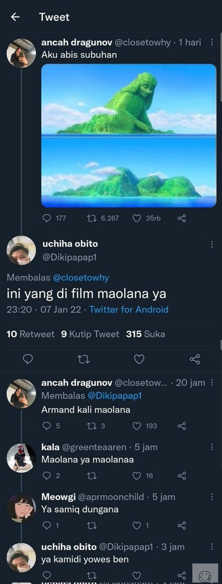 KOS (komunitas orang sinting ) tweet media