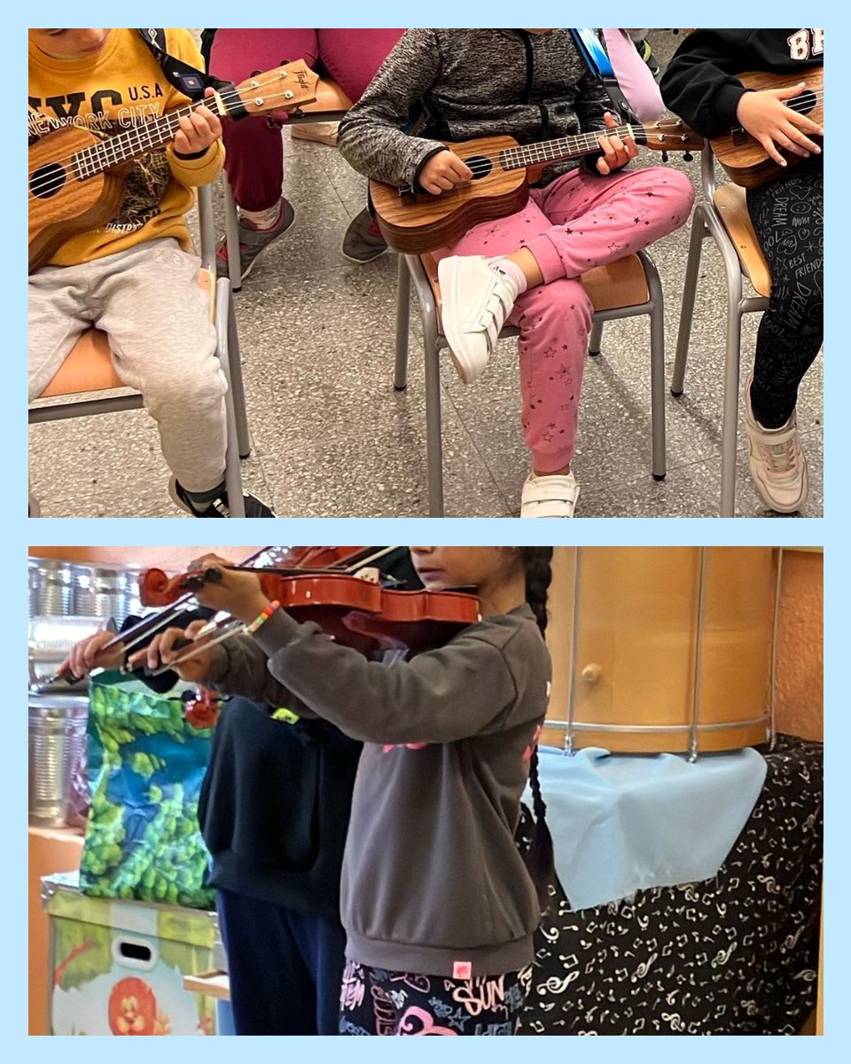 trseducacio's tweet photo. 🎵 Continuem amb Projectes Musicals, amb la participació de 7 centres educatius de Terrassa, en el marc de PEE, per despertar vocacions musicals d’alumnat de primària🎻gràcies a la 🤝col·laboració entre especialistes de música de les escoles i docents de l'EMM.
🔥 Endavant! https://t.co/P2bF04FJBq
