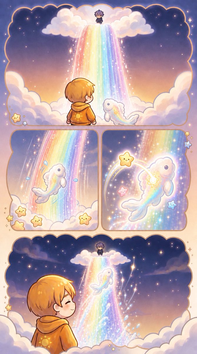 ぽか×ばる｜太陽と星の兄弟 tweet media