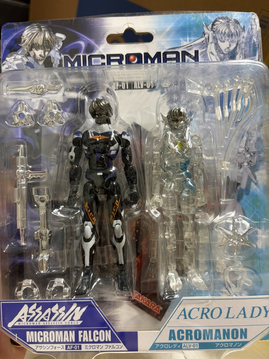 リサ屋でイケメンと美少女なミクロマンがいたので買ってしまった。これ