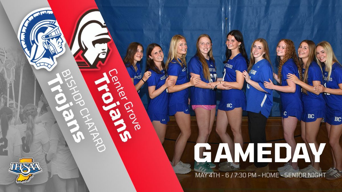 bchsgirlslax's tweet image. Game Day 🥍

Come out &amp;amp; cheer on these NINE SENIORS!

⏰ 6:00 pm — JV  ⏰ 7:30 PM — Varsity
 
#GameDay #GoTrojans #StickWithIt #Together
