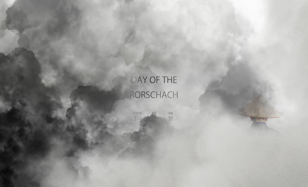 #ゲームマーケット2026春

「DAY OF THE RORSCHACH」

さながら、インクのブロットのように
それ自体に意味はありません。

下の記事もご参照ください。

note.com/tama_ku_ro_lab…

#ボードゲーム