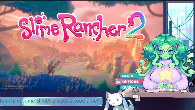 AlienJoyful's tweet photo. The first game made me cry. So let’s have a fun jiggly adventure this time with hopefully no tears!

Today we’re playing #SlimeRancher2 join me as we ranch some slimes!

(Link is below because X hates links)

#Vtuber #Twitch #IndieTuber #CozyGaming https://t.co/eSfkfD5fLk