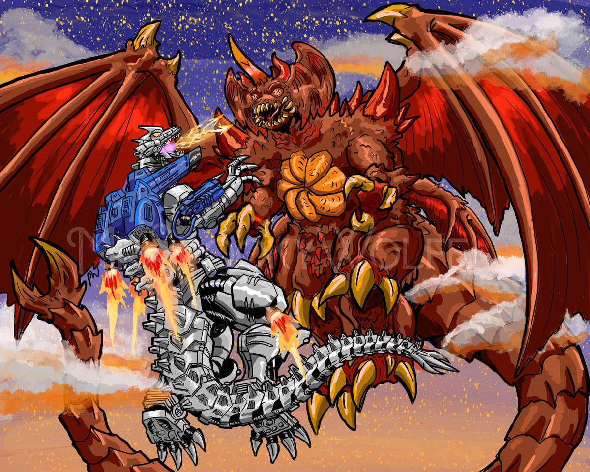 Necro Godzilla tweet media