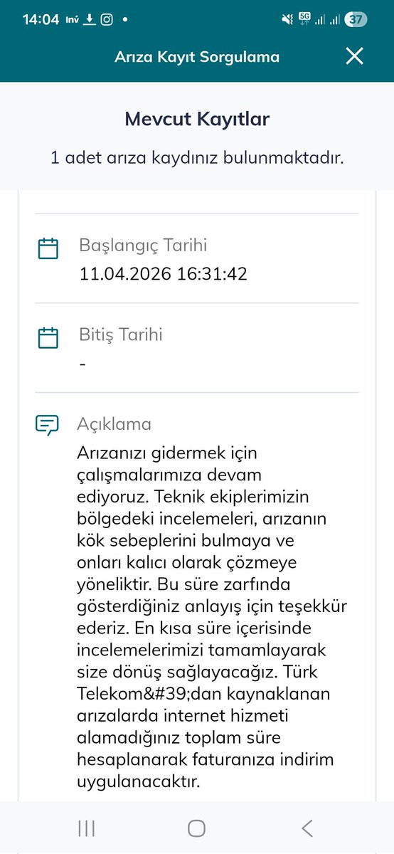 tayfungurgolll's tweet photo. Istanbulyn göbeğinde #turktelekom 'dan yaklaşık bir aydır hizmet alamıyorum, ilgili kimse sorumluluk almıyor, bide üzerine hizmet almışım gibi fatura kesiliyor. 
@TTDestek @TurkTelekom https://t.co/dfSymYmP7E