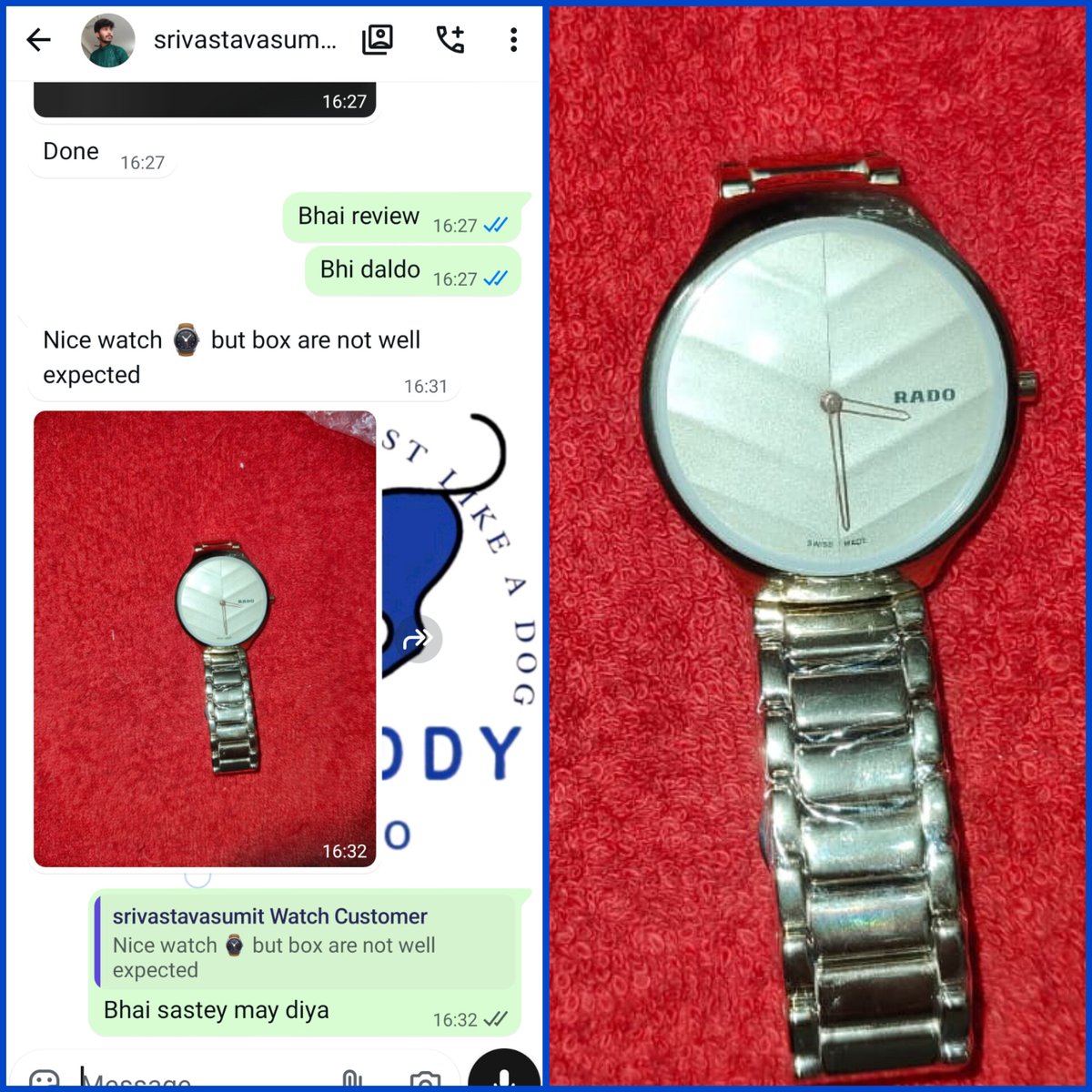 mfbuddy2020's tweet photo. Mfbuddy watch review &amp; rado WATCu review https://t.co/CSJlQtWkiq