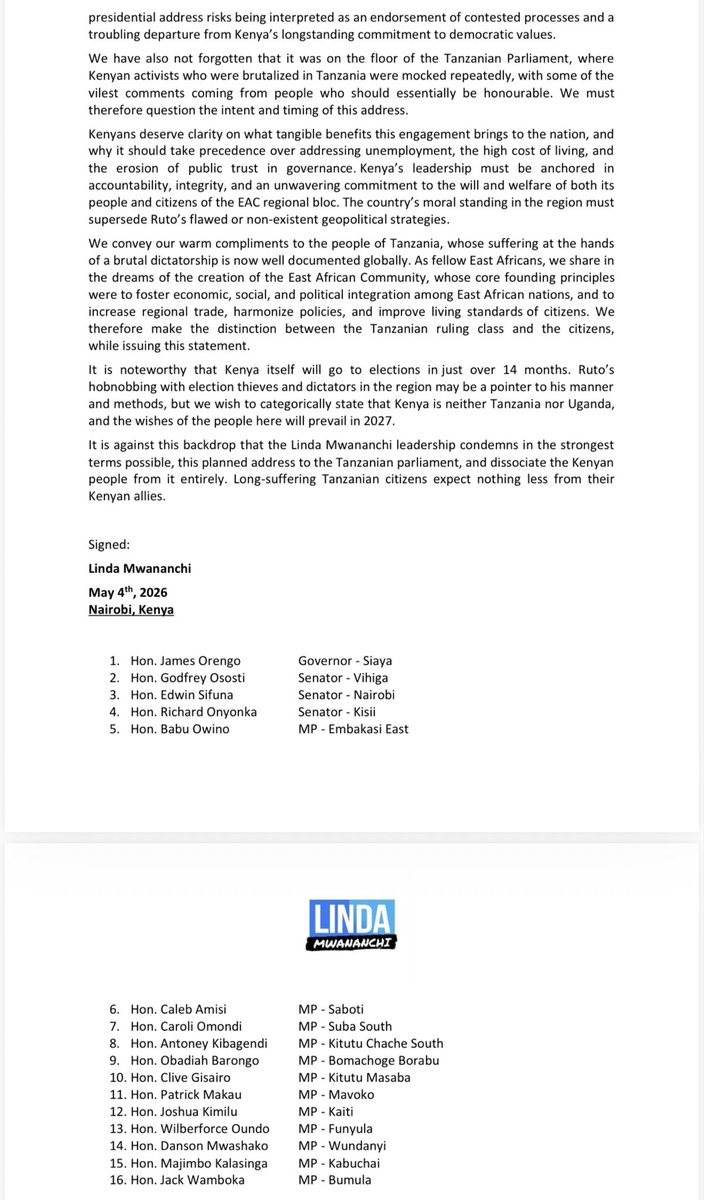 Edwin Sifuna tweet media