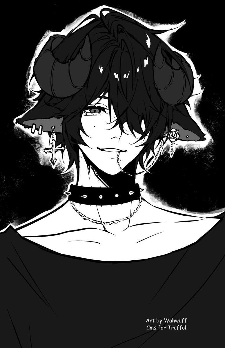 บาแบ๊ะครับ~🖤

Art by @/wahwuff 
Cms for me
#BaabelArt