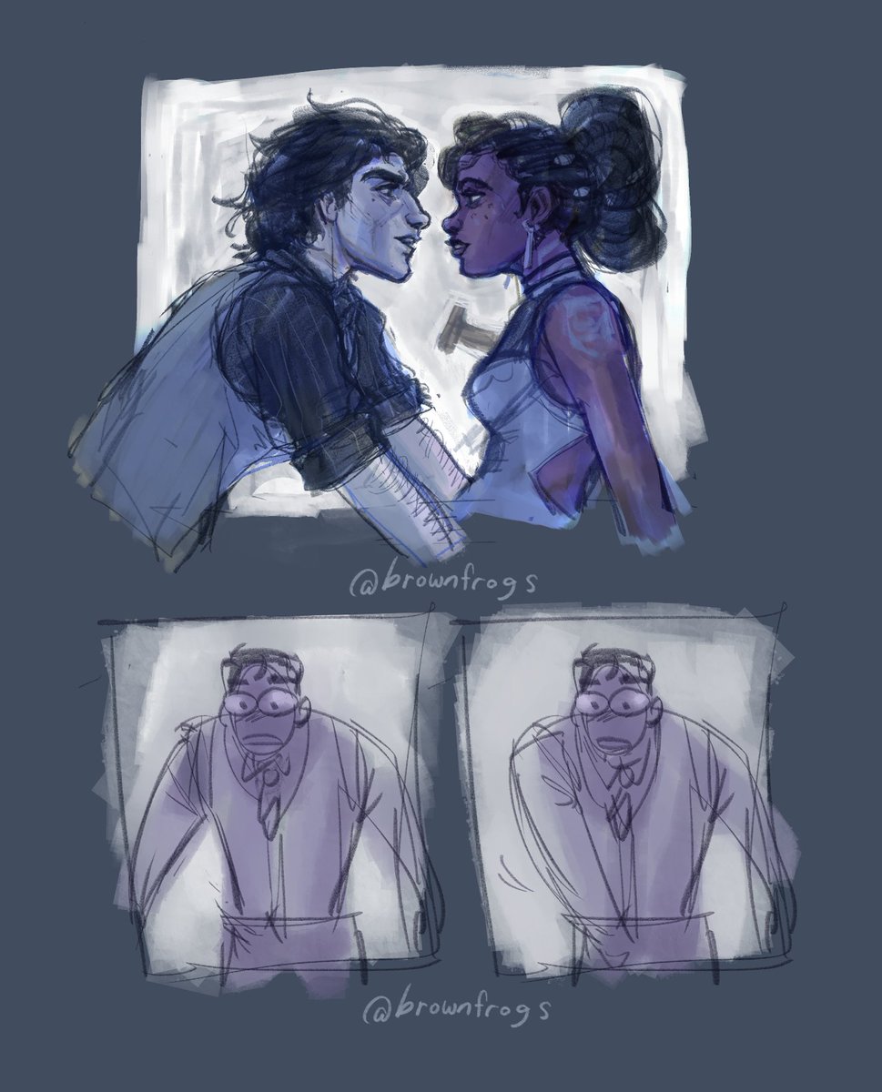 brownfrogs's tweet photo. [#meljayvik] have some wips ill never finish https://t.co/0JPRWIAuRS