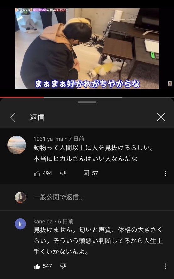 𝕐ouTube迷コメント集 tweet media