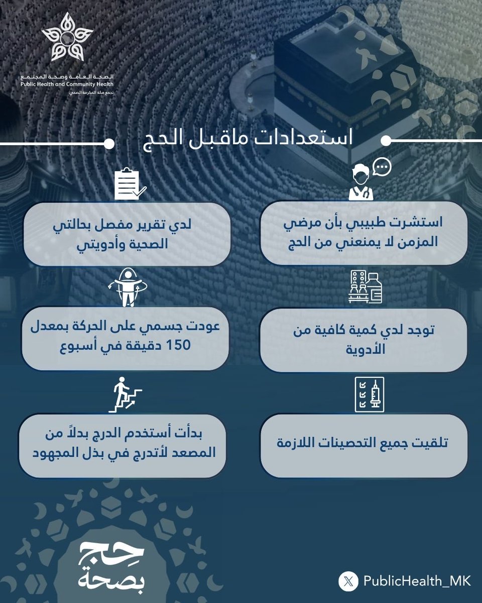 الصحة العامة والطب الوقائي بتجمع مكة المكرمة الصحي tweet media