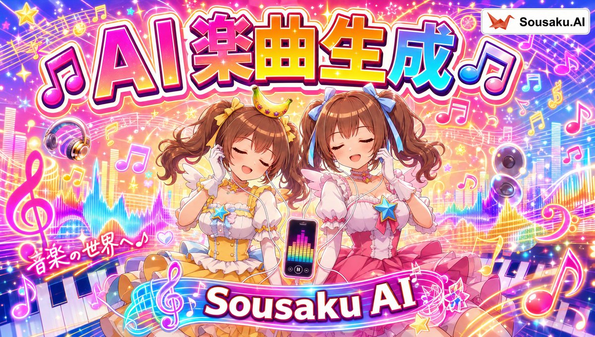Magical Girl AI Music Thumbnail