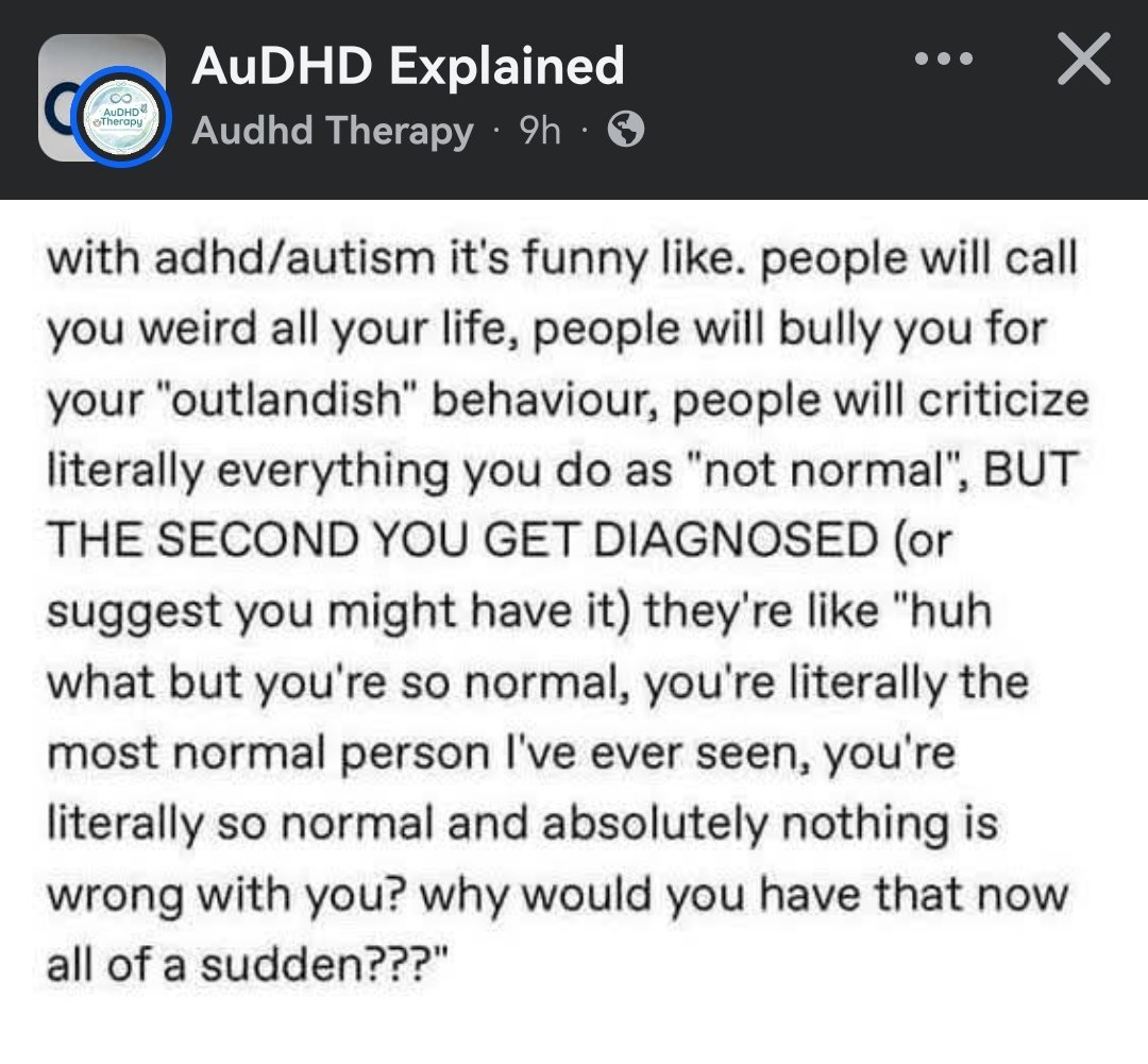 eagle_sisu's tweet image. O yea I haven't mentioned it, but turns out once I started adhd meds other things started popping up, and now confirmed I'm on the spectrum too.... #adhd #autism #AuDHD